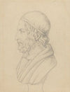 Classical Portrait Bust of a Bearded Man