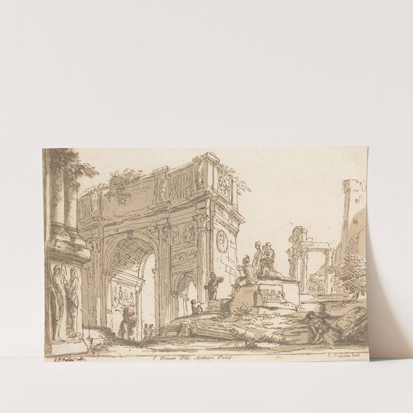 Classical scene by George Knapton