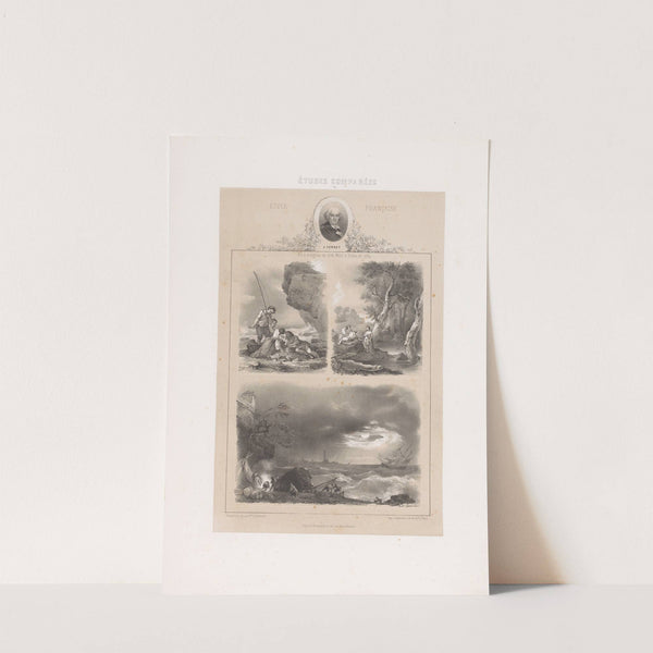 Claude Joseph Vernet – École Française (1850) by Joseph Rose Lemercier