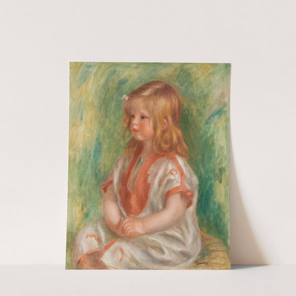 Claude Renoir by Pierre-Auguste Renoir