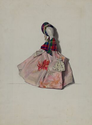 Clay Pipe Doll