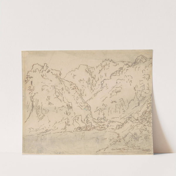 Clear Creek Canyon,Rocky Mountains, Colorado by Ralph Albert Blakelock