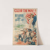 Clear the Way !!. Buy bonds. Fourth Liberty loan (1918) by Howard Chandler Christy