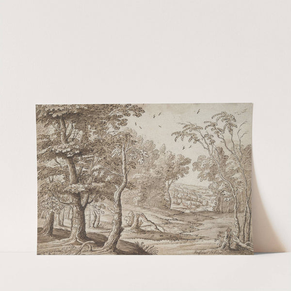 Clearing in the Woods by Hendrik Hondius the Elder