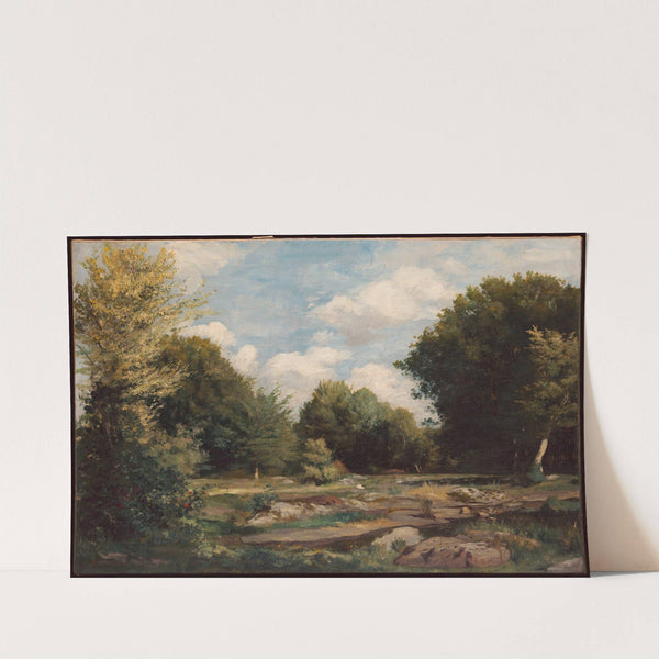 Clearing in the Woods (1865) by Pierre-Auguste Renoir