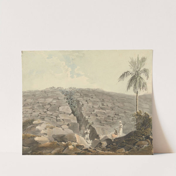 Cleft in a Formation of Rocks by Samuel Davis