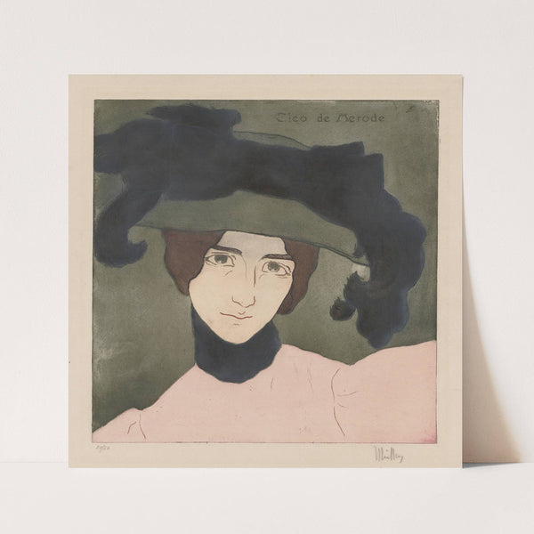 Cléo de Mérode (c. 1903) by Alfredo Müller