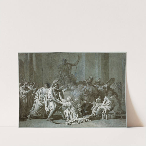 Cléombrote and Léonidas by Francois Xavier Fabre