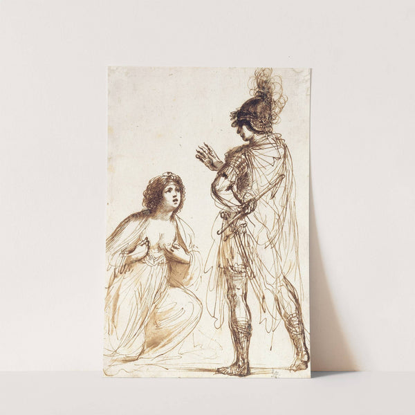Cleopatra and Octavian by Guercino