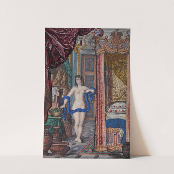 Cleopatra and the Asp in an elegant interior by Jan Berents