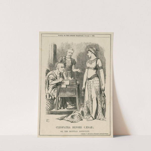 Cleopatra before Caesar, or the Egyptian difficulty (1882) by Joseph Swain