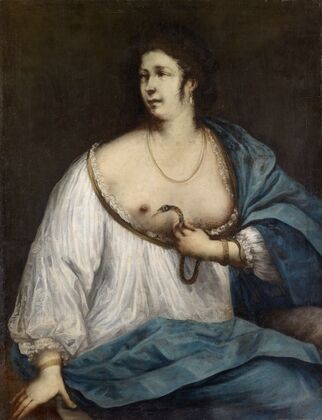Cleopatra With Serpent