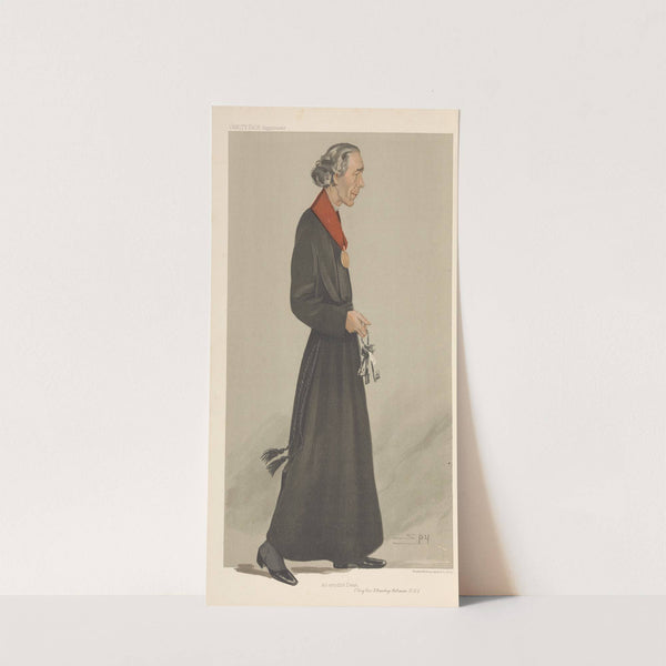 Clergy. ‘A erudite Dean’.Dr. J. Armitage Robibson. Dean of Westminster. 14 December 1905 (1905) by Leslie Matthew Ward