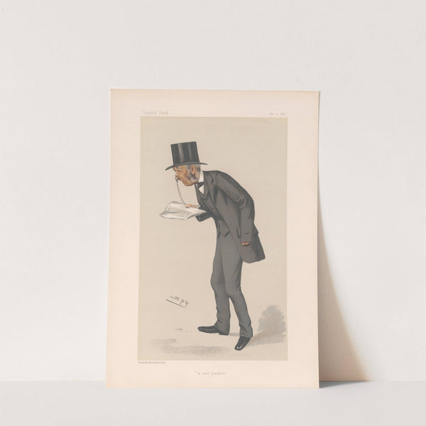 Clergy. ‘A wet Quaker’ Lewis Llewwellyn Dillwyn M.P. – 13 May 1882 (1882) by Leslie Matthew Ward