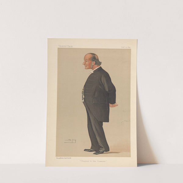 Clergy. ‘Chaplain to the Commons’. Frederick William Farrar. 10 October 1891 (1891) by Leslie Matthew Ward