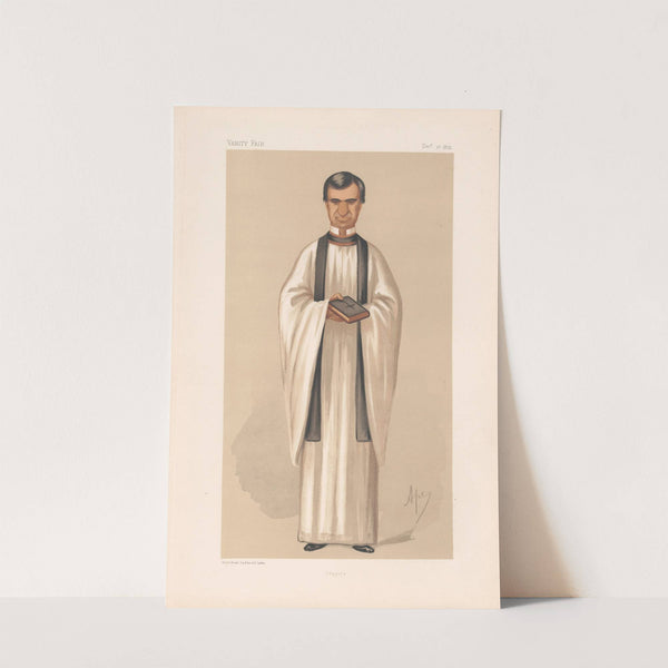 Clergy. ‘Prayers’. Rev. Henry White. 26 December 1874 (1874) by Carlo Pellegrini