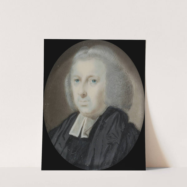 Cleric in Powdered Wig and Black Robes by James Scouler