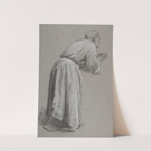 Cleric with Joined Hands (19th Century) by Isidore Pils