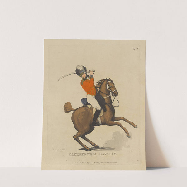 Clerkenwell Cavalry (1798) by Thomas Rowlandson