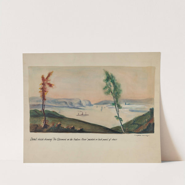 Clermont on Hudson Painting by Ella Josephine Sterling