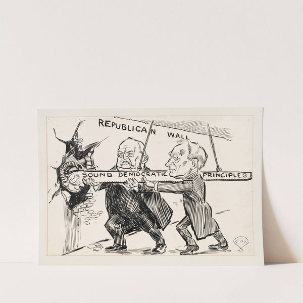 Cleveland and Bayard by Frank Arthur Nankivell