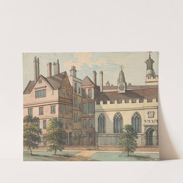 Clifford’s Inn (between 1794 and 1800) by Samuel Ireland