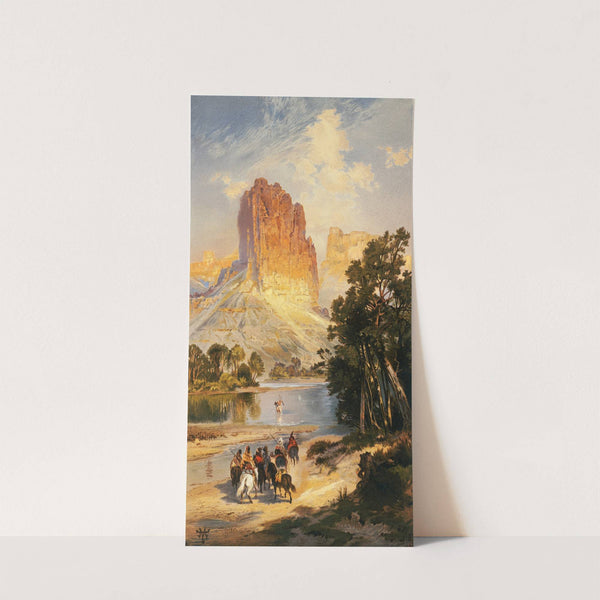 Cliffs of the Upper Colorado River, Wyoming Territory by Thomas Moran