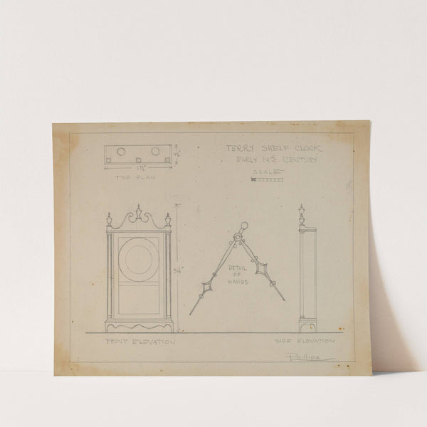 Clock by Lawrence Phillips