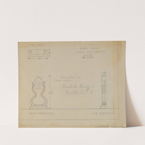 Clock by Lawrence Phillips