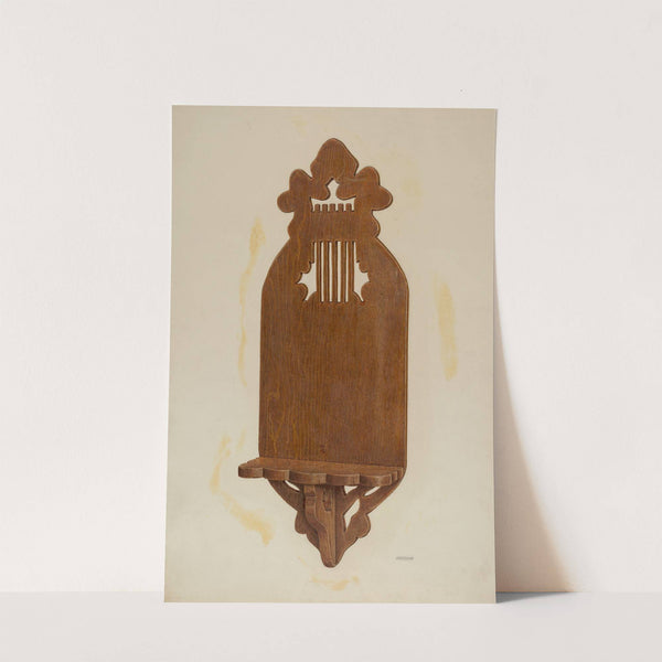 Clock Shelf by Isidore Danziger