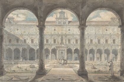 Cloister of the Certosa di San Martino, Naples