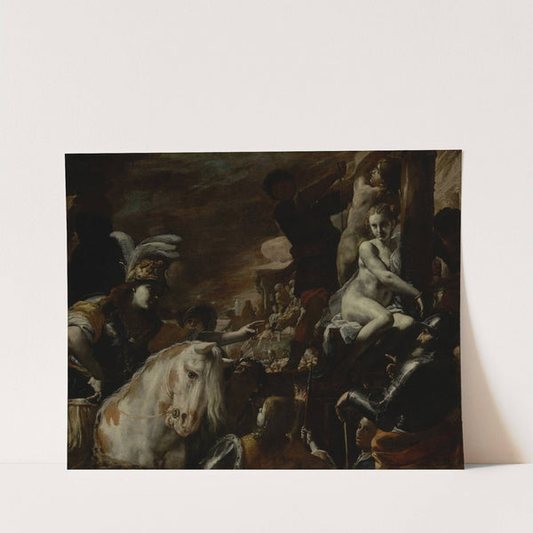 Clorinda Rescuing Sofronia and Olindo (about 1660) by Mattia Preti