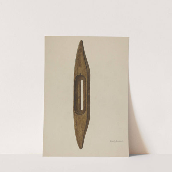 Cloth Shuttle by Albert Geuppert