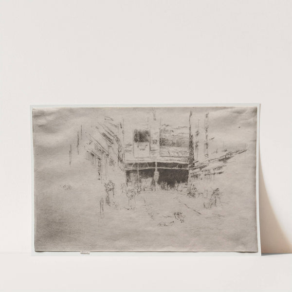 Clothes Exchange, No. 1 (1887) by James Abbott McNeill Whistler