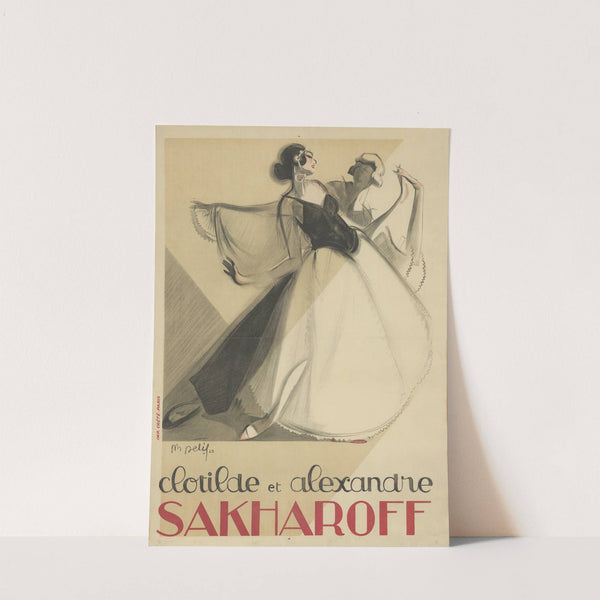 Clothilde et Alexandre Sakharoff (1923) by Philippe Petit