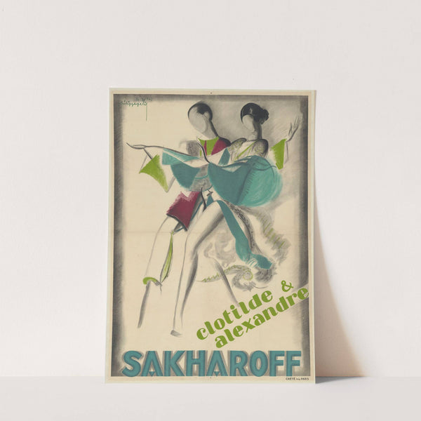 Clothilde et Alexandre Sakharoff (1927) by Philippe Petit