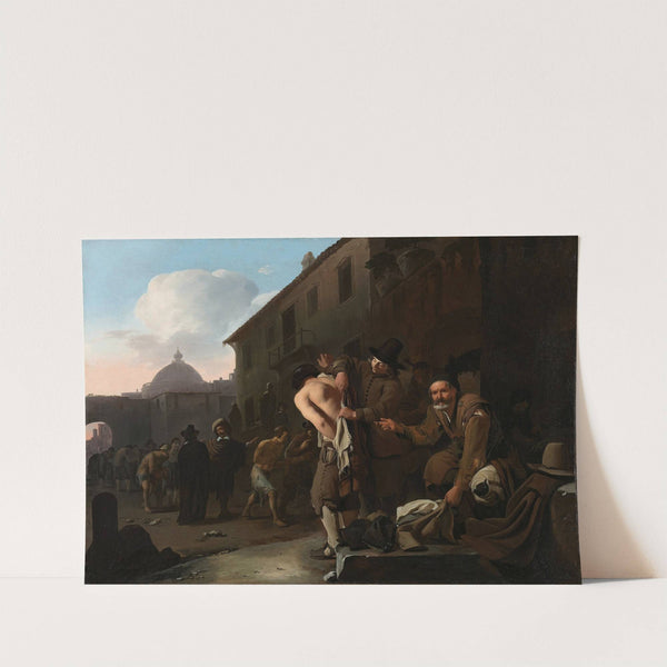 Clothing the Naked by Michael Sweerts