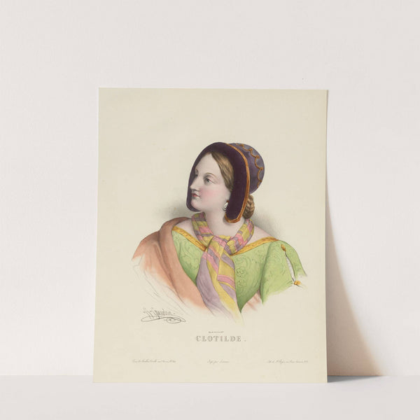 Clotilde (1828-1830) by Pierre Louis Henri Grévedon