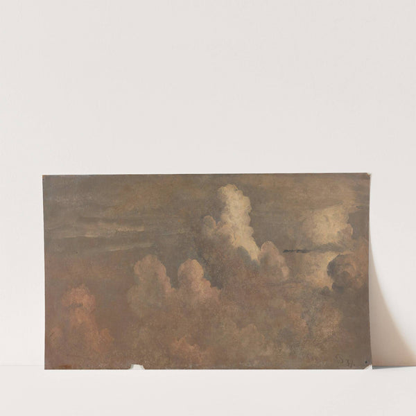 Cloud Study (1837) by Knud Baade
