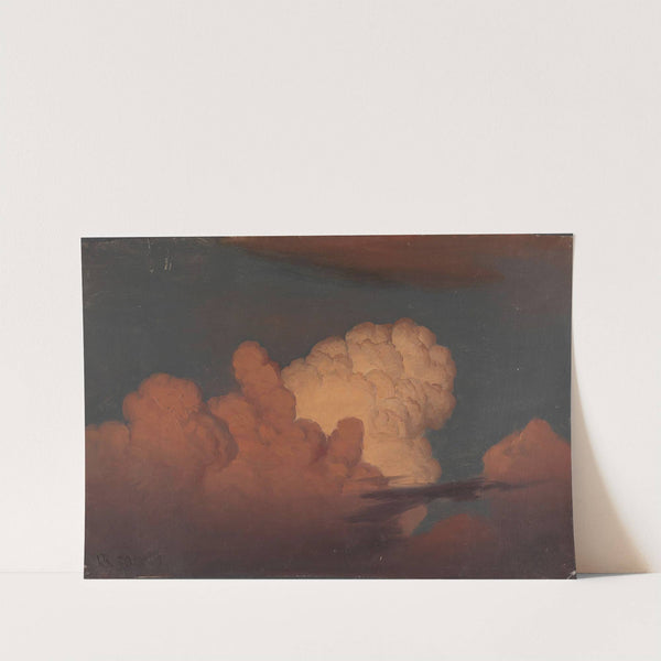 Cloud Study (1850) by Knud Baade