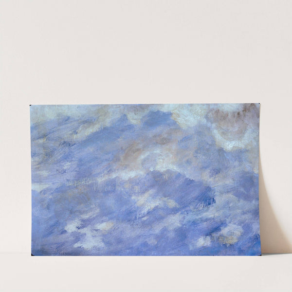 Cloud Study With Blue Sky (19th century) by Albert Bierstadt