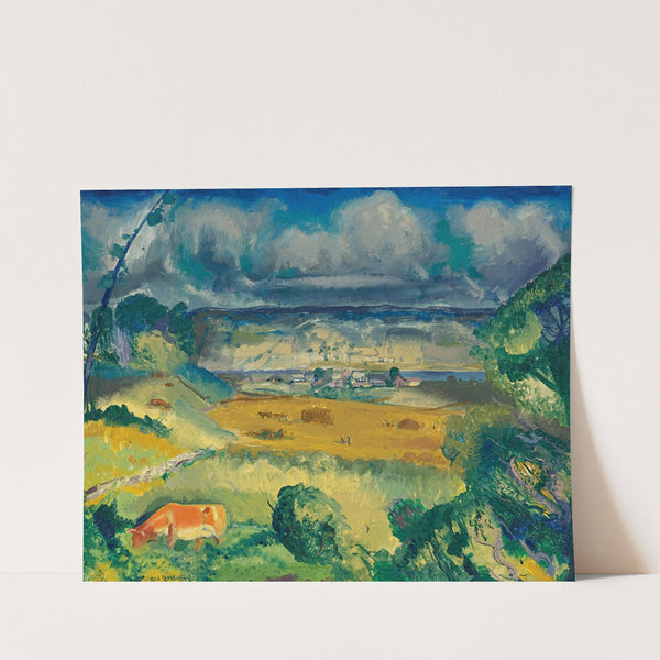 Clouds And Meadow by George Wesley Bellows