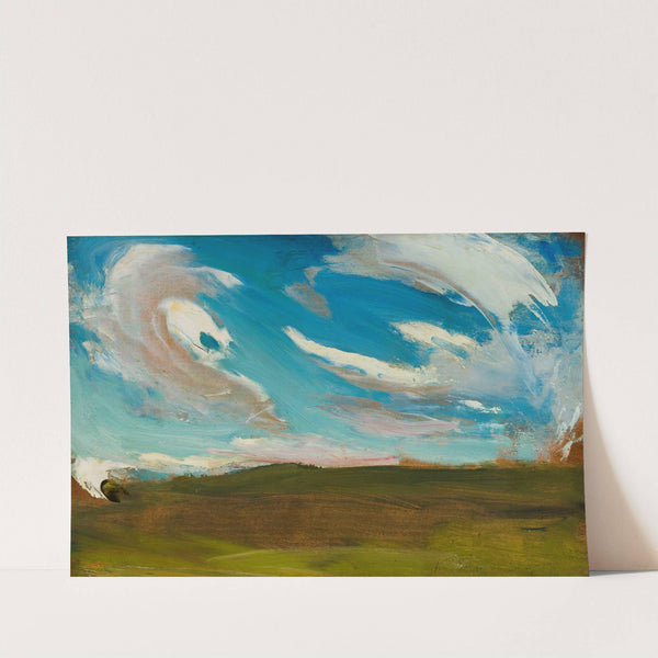 Clouds, sketch (1906) by Konrad Krzyżanowski