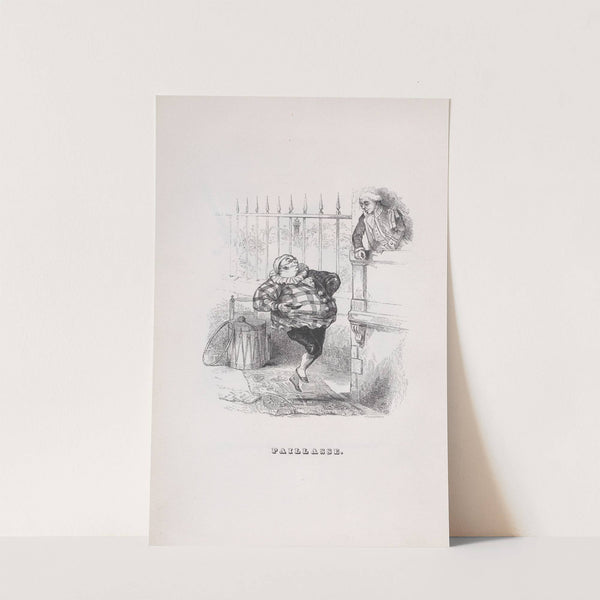 Clown by J. J. Grandville