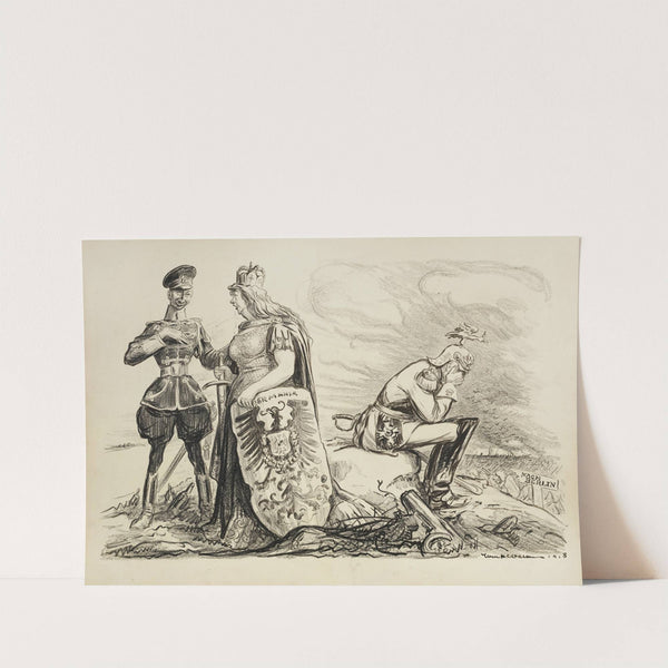 Clown Prince; Don’t worry if anything happens to Papa, you have me (1918) by William Henry Walker