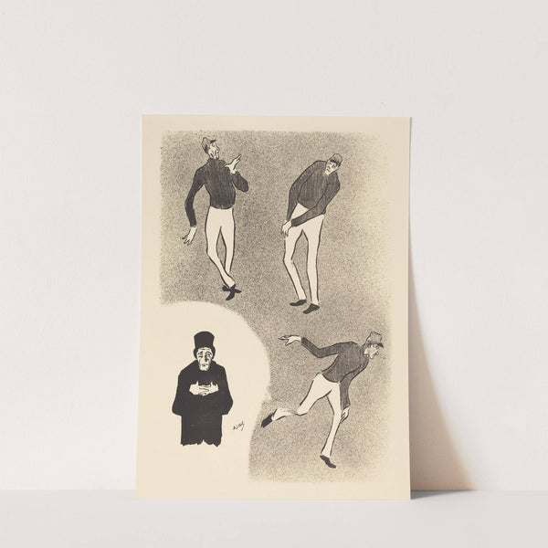 Clowns (1893) by Henri-Gabriel Ibels