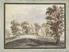 Clump of Trees Beyond Hills