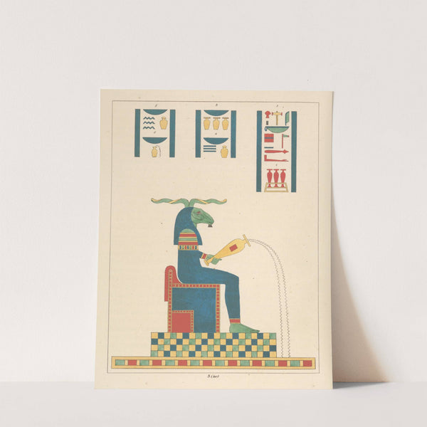 Cnouphis-Nilus. (Jupiter-Nilus, Dieu Nil.) by Léon-Jean-Joseph Dubois