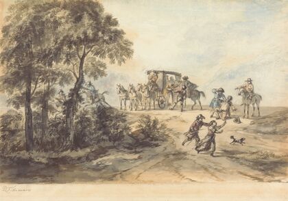 Coach And Highwayman — size preview