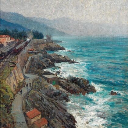 Coast at Nervi
